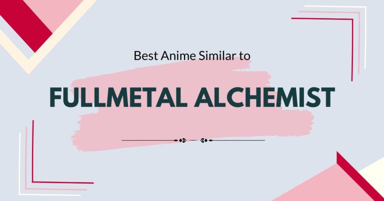 Best Anime like Fullmetal Alchemist