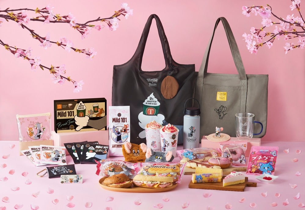 TULLY’S COFFEE x Tom and Jerry Sakura